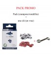 RUGBY/FOOTBALL STUDS - PROMO PACK PROFILER 8/11 MM (STUDS/PADS)