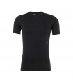 RUGBY TEE SHIRT COMPRESSION - UA RUSH BLACK - UNDER ARMOUR