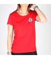 RED T-SHIRT WOMAN TOULOUSAINE