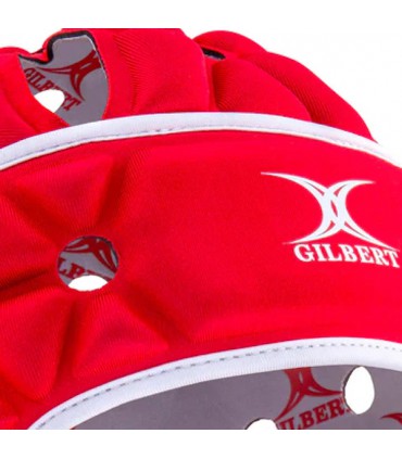 Casque Gilbert Air Rouge - Boutique en Ligne Ô Rugby