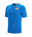 TRAVEL T-SHIRT RUGBY PLAYER ITALY - MACRON