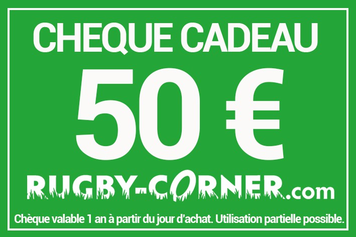 Carte cadeau Rugby Corner d'une valeur de 50 € at shop Rugby-Corner