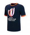 T-SHIRT RUGBY WORLD CUP FRANCE 2023 BLUE