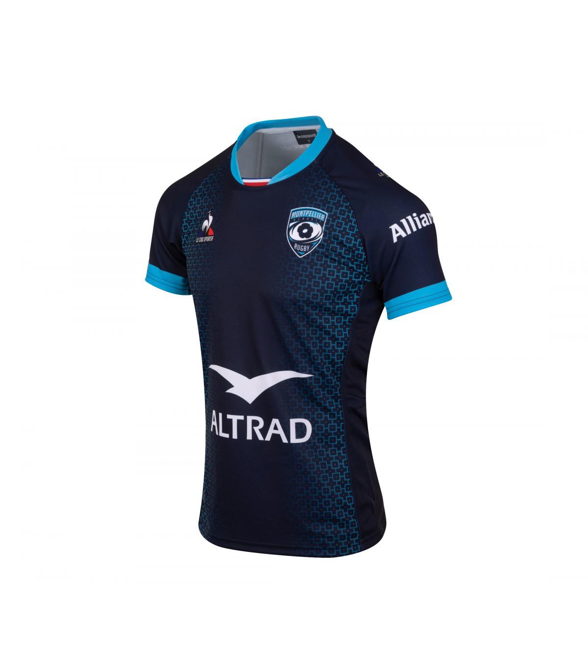 MAILLOT RUGBY MONTPELLIER HERAULT RUGBY DOMICILE 2022/2023 - LE COQ