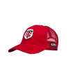 RED RUGBY TRUCKER CAP - STADE TOULOUSAIN